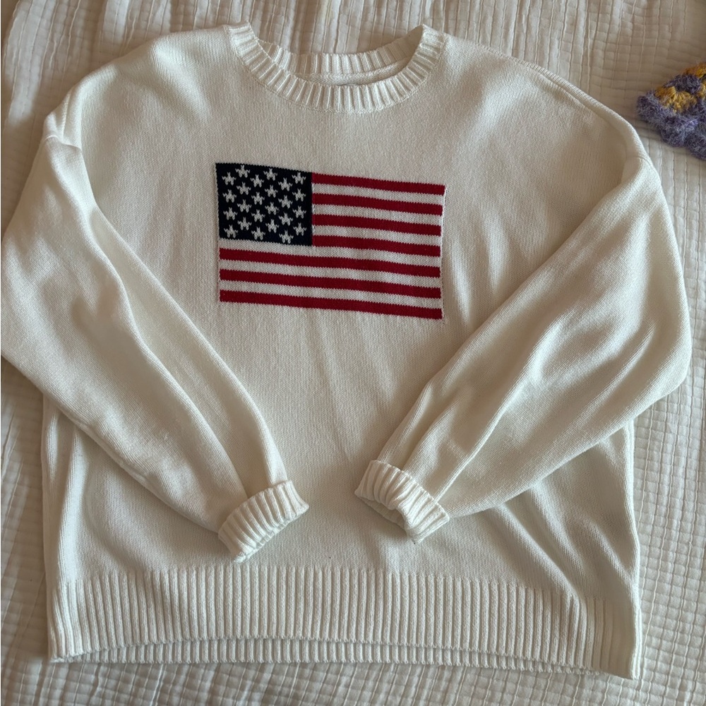 American Flag Sweater from Hollister